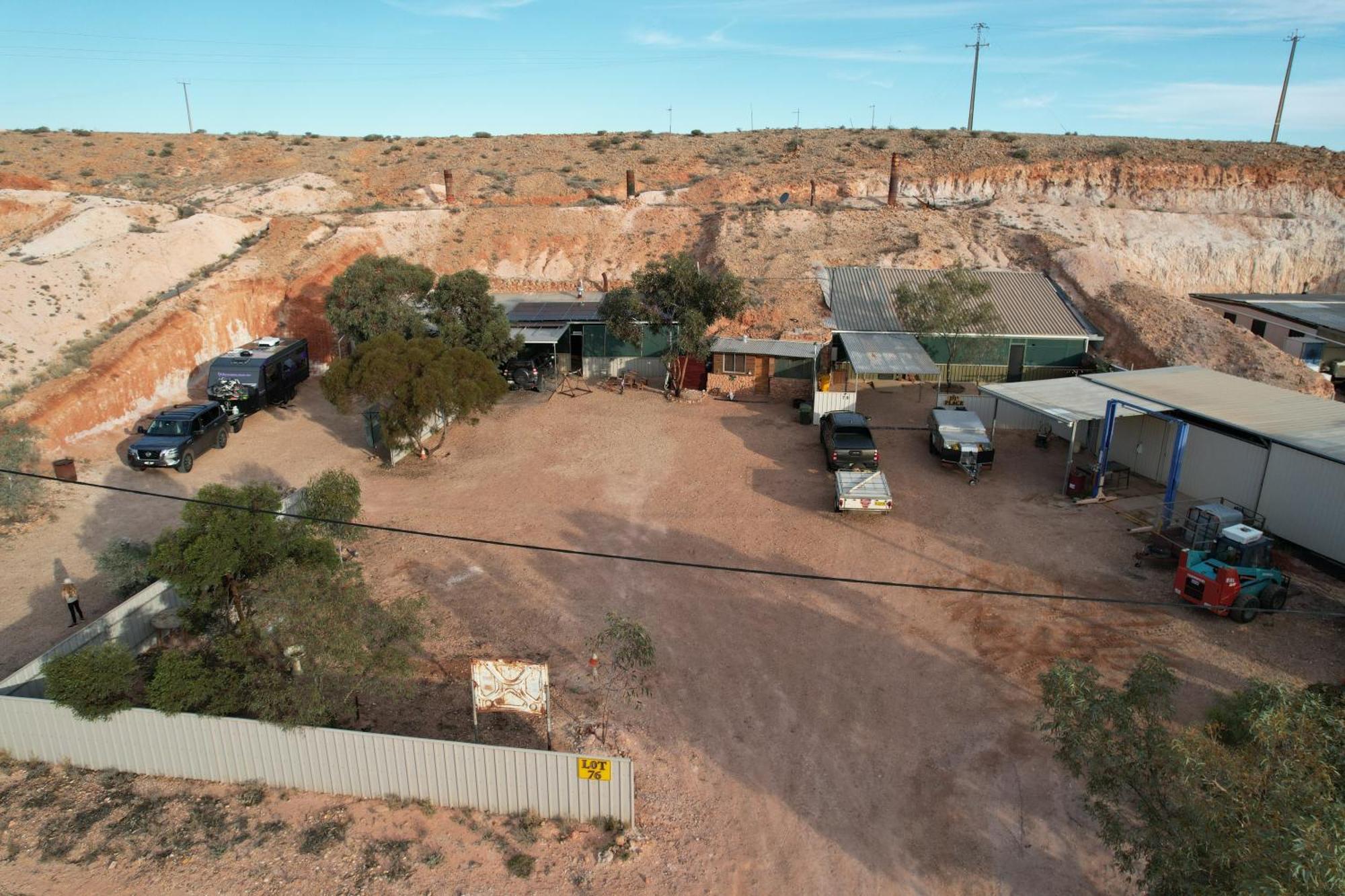 Di'S Dugouts Hotel Coober Pedy Buitenkant foto